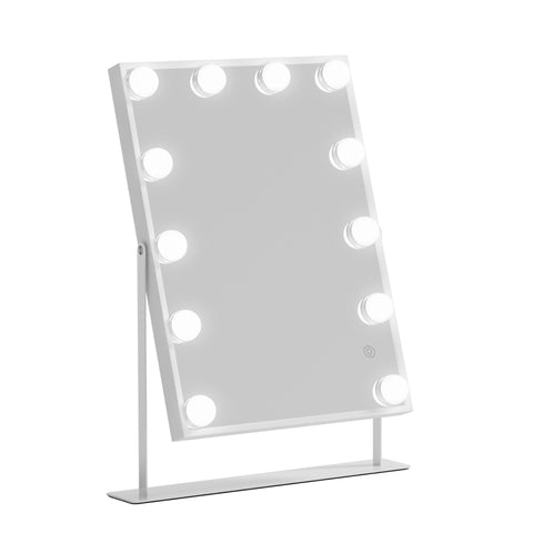 Embellir Bluetooth Makeup Mirror 30x40cm Hollywood Vanity with LED Light White