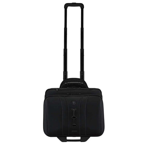 Wenger Legacy Black Series 15.6" Wheeled Laptop Case Black