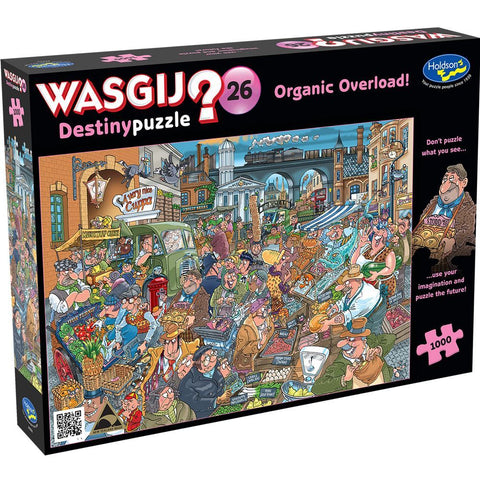 Holdson 1000pc Wasgij? Destiny 26 Organic Overload Puzzle