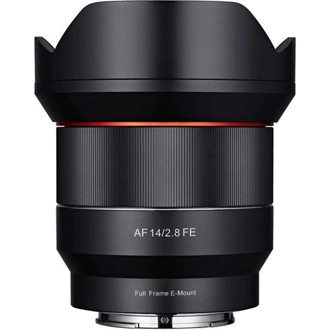 Samyang 14mm F2.8 AutoFocus UMC II Lens For Sony FE Full Frame (Black)
