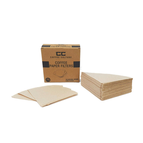 Coffee Culture 4-Cup Coffee Pour Over Brewing Paper Filter Size 1 100pc