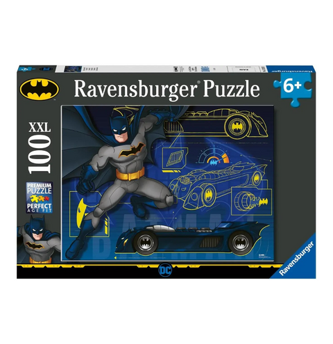 Ravensburger 100pc Batman and the Batmobile Puzzle