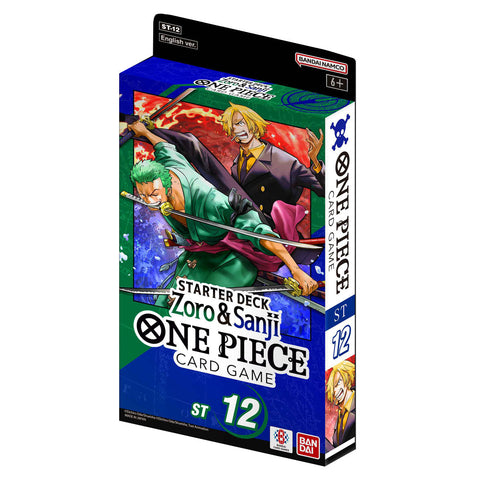 Bandai One Piece Card Game Zoro and Sanji Starter Deck ST-12