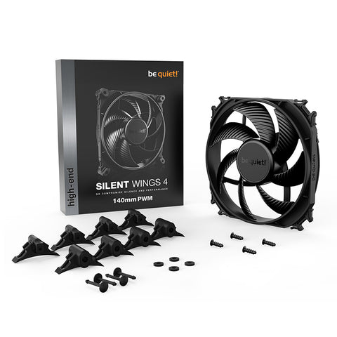 Be quiet! Silent Wings 4 140mm PWM Fan - Black (BL096)