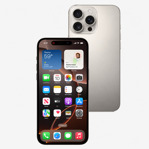 Apple iPhone 16 Pro 128GB (Natural Titanium) [~Refurbished: Excellent]