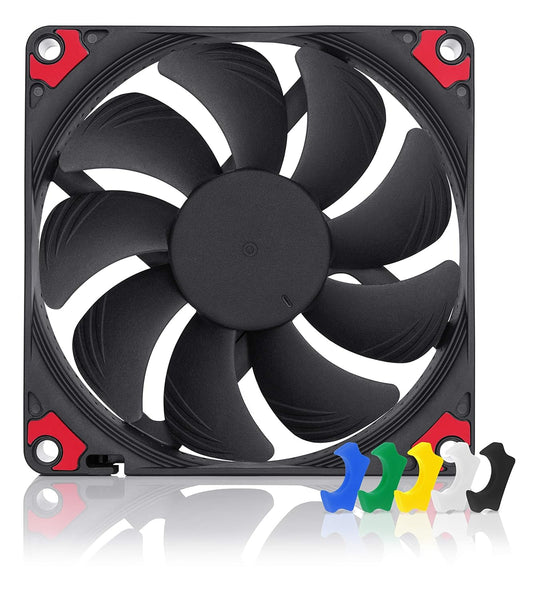 Noctua NF-A9x14 92mm PWM Chromax Computer Cooling Fan (Black) - JB
