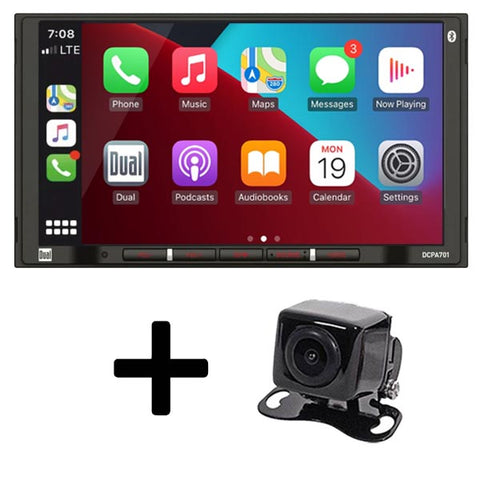 Dual DCPA701W Media Receiver with Backup Camera