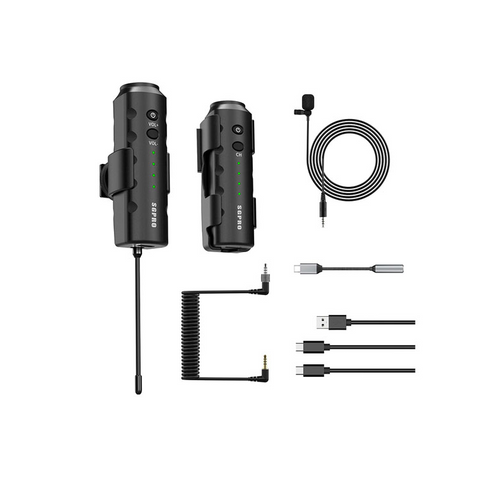 RBR (TR2 SGPRO) UHF Lavalier Wireless Microphone for Vlogging