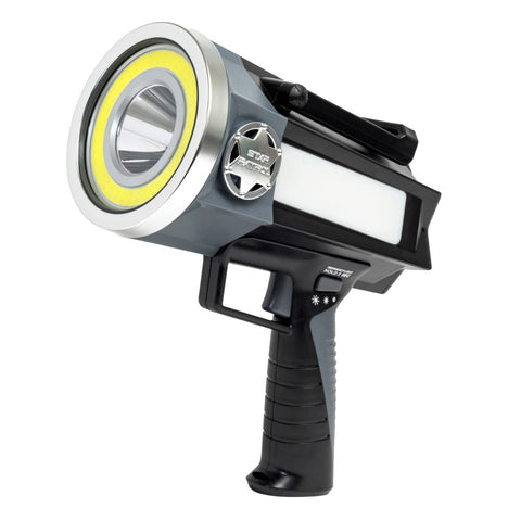 Star Patrol Platinum Rechargeable Spotlight with Built-In Power Bank