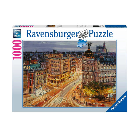 Ravensburger 1000pc Gran Via Madrid Puzzle