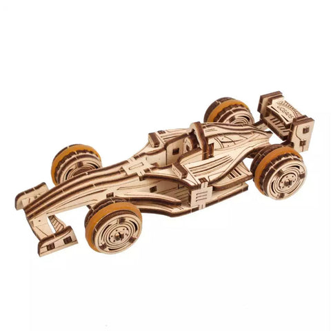 Ugears Compact Racer Wooden 3D Puzzle Model Kit