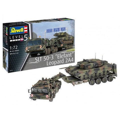 Revell 1/72 SLT 50-3 Elefant and Leopard 2A4