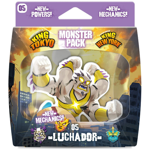 Iello King of Tokyo Luchador Monster Pack Game