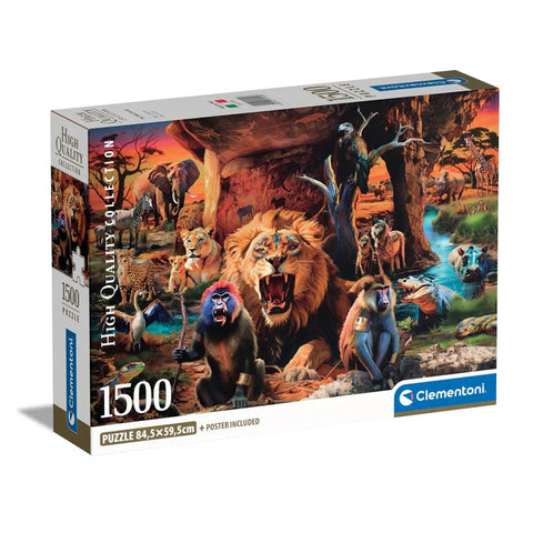 Clementoni 1500pc The Tribal Society Puzzle