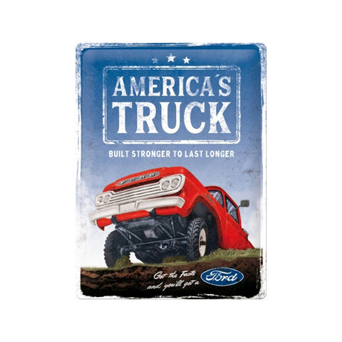 Nostalgic-Art Ford America's Truck F100 Special Edition 30x40cm Sign Plaque