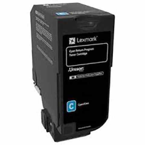 Lexmark 74C60C0 Toner Cartridge (Cyan)
