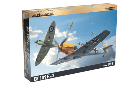 Eduard 1/72 Bf 109e-3 Profipack Model Kit