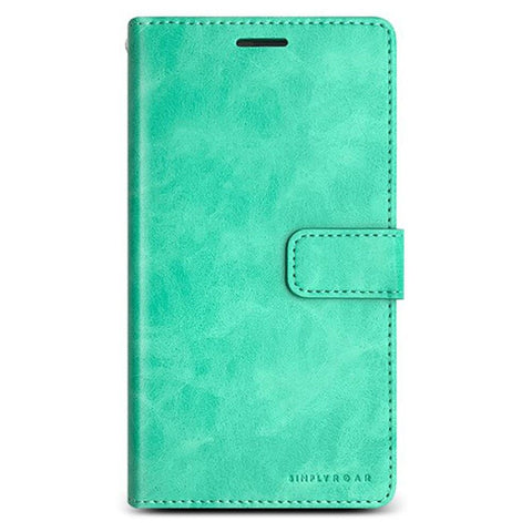 Roar Blue Moon iPhone 14 Pro Wallet Case (Mint)