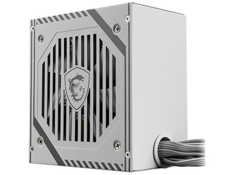 MSI MAG A650BNL 650W 80+ Bronze Power Supply - White