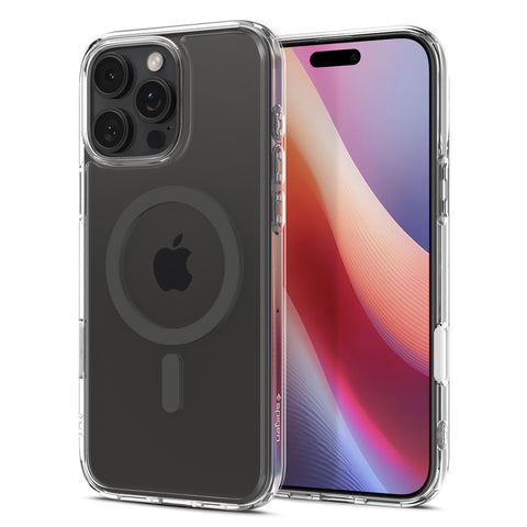 Spigen Apple iPhone 16 Pro Max Ultra Hybrid T MagFit Case (Clear Case / Graphite Ring)
