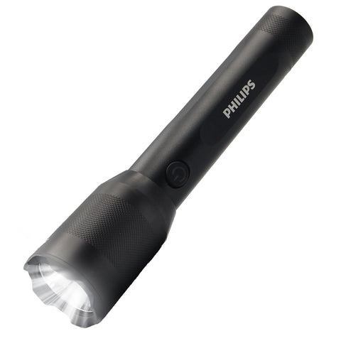 Philips SFL5805R Rechargeable LED Flashlight 1200 Lumens (Black)