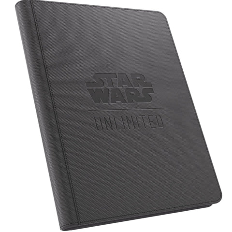 Gamegenic Star Wars Unlimited Zip-Up Album 18-Pocket - Black