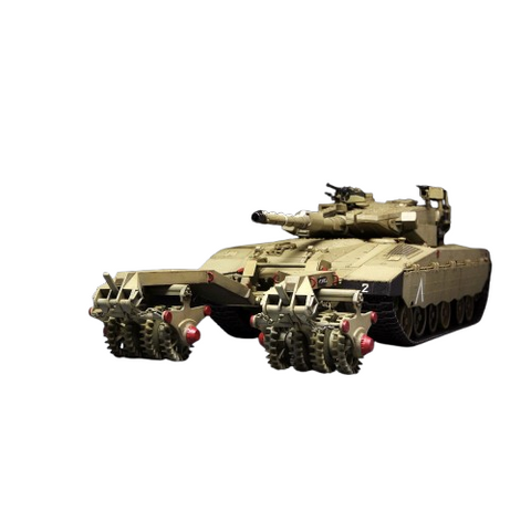 Meng 1/35 Israel Main Battle Tank Merkava Mk.3 BAZ with Nochri Dalet Mine Roller System