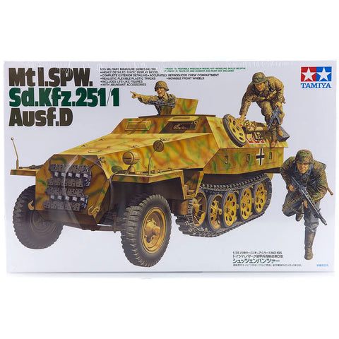 Tamiya 1/35 German Sd.Kfz.251/1 Half-Track Model Kit