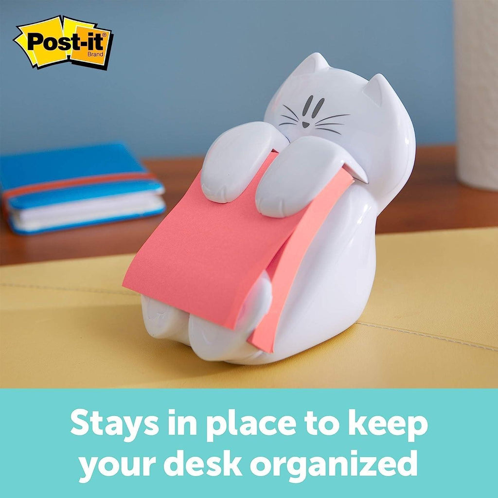 Post-It Cat-330 Pop-Up Note Dispenser Cat Kitten - JB Hi-Fi