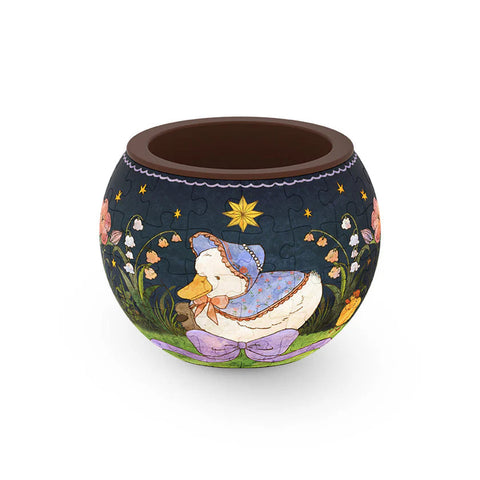 Pintoo 3D Flowerpot The Dreamy Duck Puzzle
