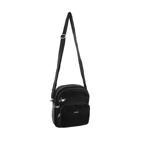 Pierre Cardin RFID Anti-Theft Crossbody Bag (Black)