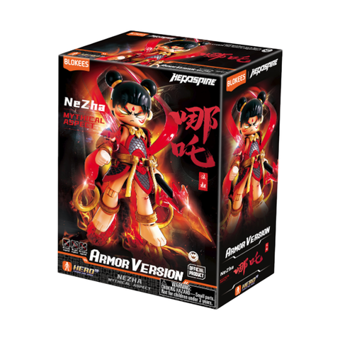Blokees Hero Infinity NeZha (Mythical Aspect) Armor Version Model Kit
