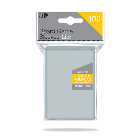 Ultra Pro: UP85943 Lite Standard American Board Game Sleeves 56mmx87mm 100ct