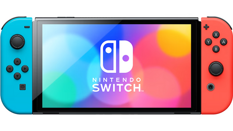 Nintendo Switch (Neon Blue and Neon Red) [~Refurbished: Very good]