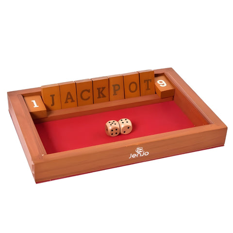 Jenjo Games Jackpot /Shut The Box Board Game