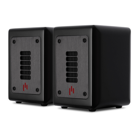 Aperion Planar Magnetic Ribbon Super Tweeter Speakers - Pair (Matte Black)