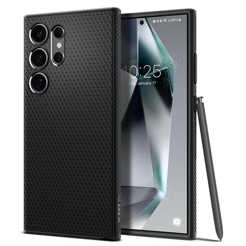 Spigen Samsung Galaxy S24 Ultra Liquid Air Case - Black