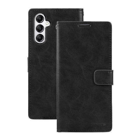 Goospery Bluemoon Diary for Samsung Galaxy A05S - Black