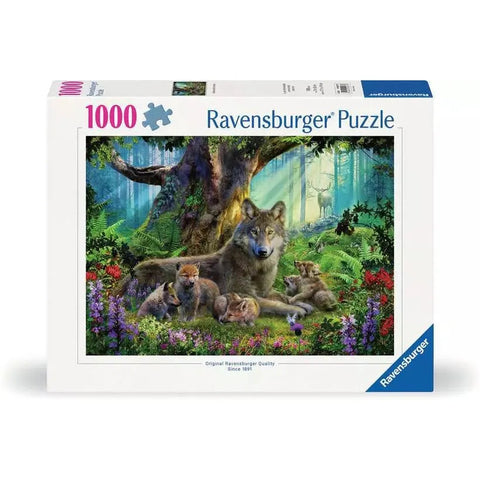 Ravensburger 1000pc Wolves in the Forest Puzzle