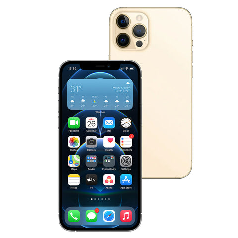 Apple iPhone 12 Pro Max 128GB (Gold) [~Refurbished: Very good]
