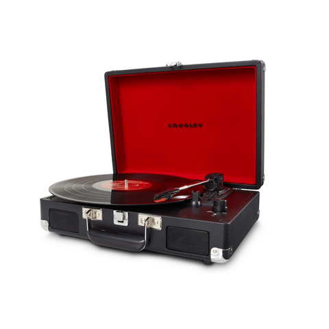 Crosley Cruiser Bluetooth Portable Turntable (Black)