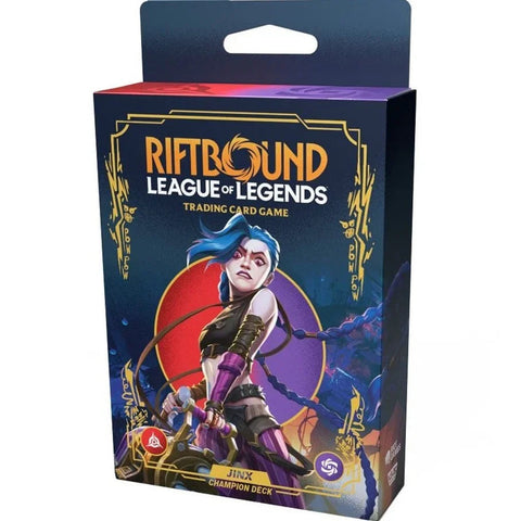 Riftbound League Of Legends TCG Set One Origins Champion Deck Cards Jinx