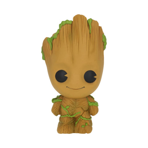 Marvel Comics Groot PVC Figural Coin/Piggy Bank Action Figure Statue Brown