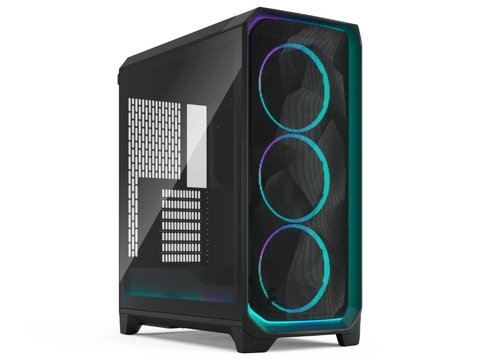 Fractal Design Meshify 3 ATX Mid-Tower Case - Ambience Pro RGB Black TG Light Tint