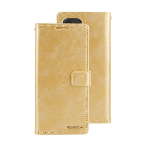 Goospery Bluemoon Diary for Samsung Galaxy A33 - Gold