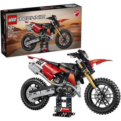 LEGO 42238 Ducati Desmo450 MX Factory Motorcycle - Technic