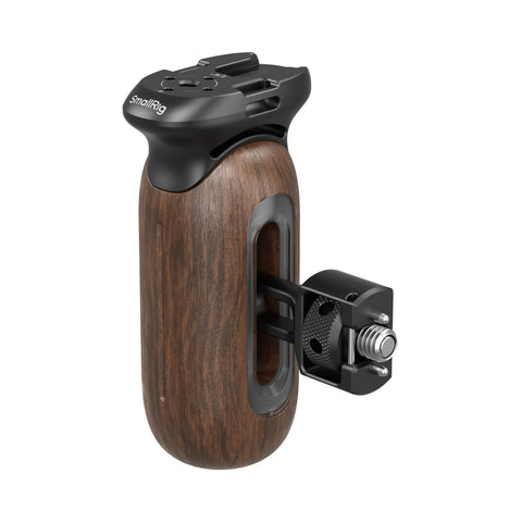 SmallRig Wooden Side Handle with 1/4"-20 & 3/8''-16 ARRI Locating Screws 5238