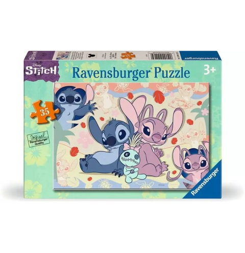 Ravensburger Puzzle 35pc - Disney Stitch Enjoy Some Time Together
