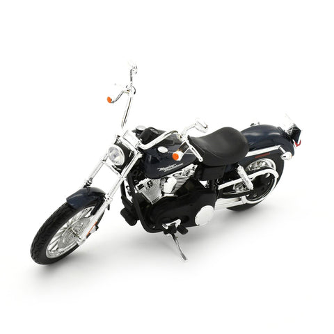 Maisto Licensed 1:12 Scale Harley Davidson 2006 FXDBI Dyna Street Bob Diecast Model Bike Black