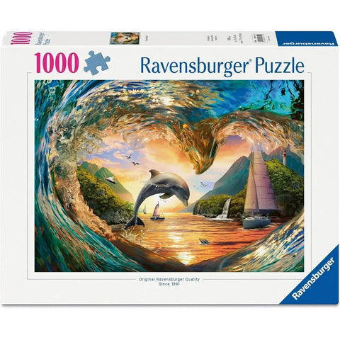 Ravensburger 1000-Pieces Sunset Splash Puzzle